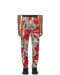 Palm Angels Red Bridle Track Pants