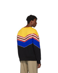 Gucci Black V Neck Sweatshirt
