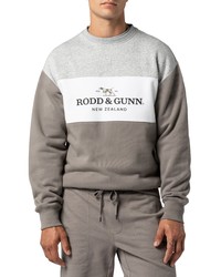Rodd & Gunn Mount Wesley Colorblock Sweatshirt In Fawn At Nordstrom