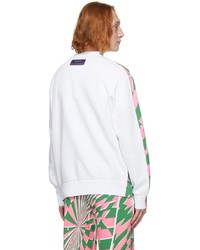 Stella McCartney Multicolor Ed Curtis Edition Optical Sweatshirt