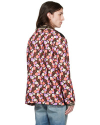 Anna Sui Multicolour Blooming Hearts Sweatshirt