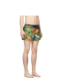 Versace Underwear Multicolor Palm Springs Swim Shorts