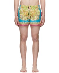 Versace Underwear Multicolor Polyester Swim Shorts