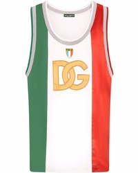 Dolce & Gabbana Dg Striped Tank Top