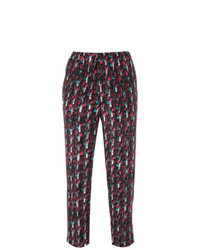 Multi colored Print Tapered Pants