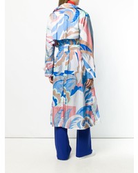 Emilio Pucci Acapulco Print Trench Coat