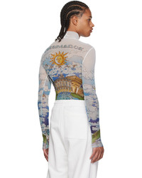 Casablanca Multicolor Le Vol Ideal Long Sleeve T Shirt