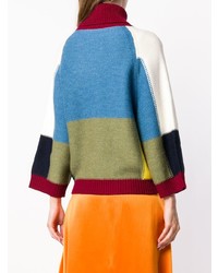 See by Chloe See By Chlo Colour Blocked Loose Sweater