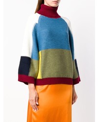 See by Chloe See By Chlo Colour Blocked Loose Sweater