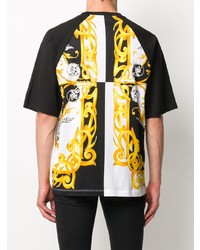 Versace Baroque Print Raglan T Shirt