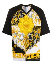 Versace Baroque Print Raglan T Shirt