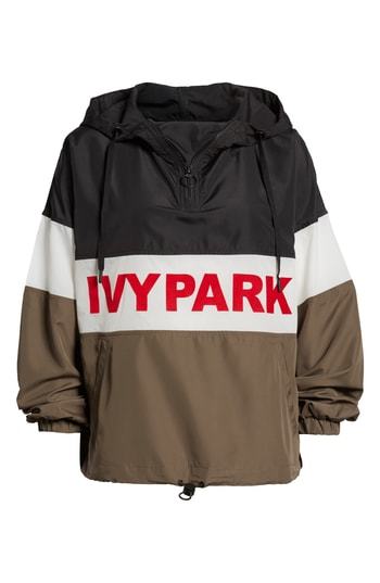 Ivy Park Logo Graphic Hooded Jacket 115 Nordstrom Lookastic