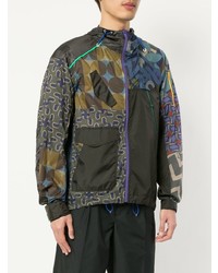 Kolor Multi Print Hooded Jacket