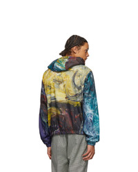 Charles Jeffrey Loverboy Multicolor Swirls Print Painters Jacket