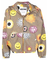 Moschino Sun Print Plaid Jacket