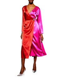 Topshop Colorblock Dress