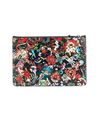 DSQUARED2 Tattoo Print Pouch
