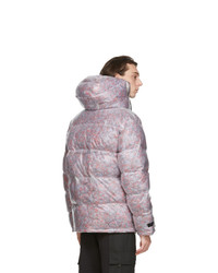 McQ Multicolor Recycled Hooded Puff Jacket