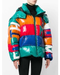 Faith Connexion Panelled Hooded Puffer Jacket