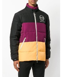 Sergio Tacchini Panelled Padded Jacket