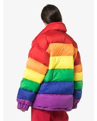 Burberry Rainbow Feather Down Puffer Jacket