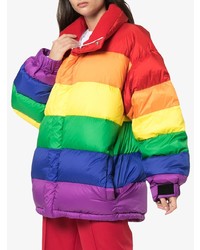 Burberry Rainbow Feather Down Puffer Jacket