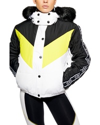Topshop Sno Lopez Puffer Ski Jacket