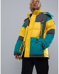 The North Face V Stok Parka In Yellow