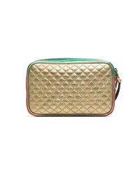 Gucci Leather Mini Quilted Stripe Bag