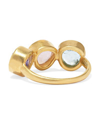 Pippa Small 18 Karat Gold Multi Stone Ring