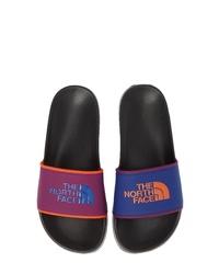 Multi colored Rubber Flat Sandals