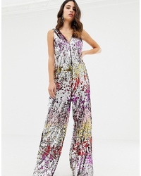 TFNC Sequin Relaxed Jumpsuit