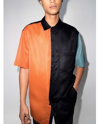 Song For The Mute Colour Block Short Sleeve Shirt