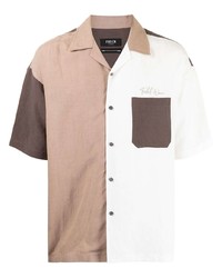 FIVE CM Colour Block Short Sleeved Shirt