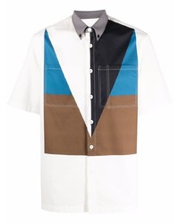 Burberry Colourblock Short Sleeve Shirt