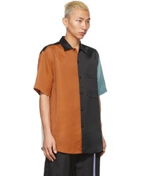 Song For The Mute Multicolor Avenue Divry Colorblocked Oversized Shirt