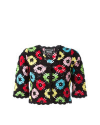 Multi colored Short Sleeve Sweater