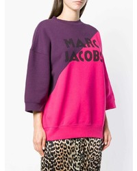 Marc Jacobs Logo Colour Block Sweatshirt