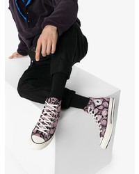 Converse Pink Snakequins Chuck 70 High Top Sneakers