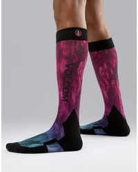 Volcom Lodge Socks In Purple