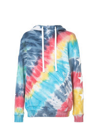 Multi colored Star Print Hoodie