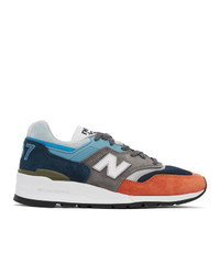 New Balance Blue And Grey Made In The Usa 997 Sneakers