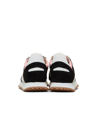 Spalwart Pink And Black Tempo Low Sneakers