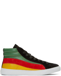 Paul Smith Multicolor Lynn High Top Sneakers