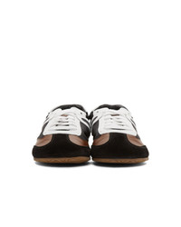 Loewe Black And Brown Ballet Runner Sneakers