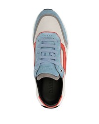 Bally Logo Patch Low Top Sneakers