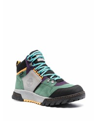 Timberland Colour Block Suede Boots