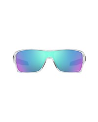 Oakley 32mm Rectangular Sunglasses In Polished Clearprizm Sapphire At Nordstrom
