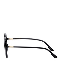 Dior Black Oversized Sostellaire1 Sunglasses