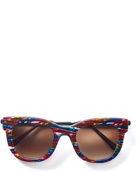 Thierry Lasry Limited Edition Rounded Square Sunglasses Multi